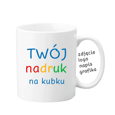 Fotokubek z własnym zadrukiem 330 ml