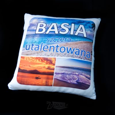 Poduszka z własnym nadrukiem 40×40 cm