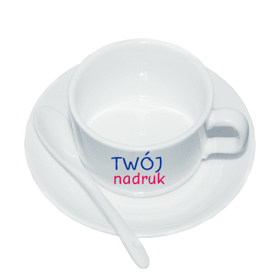 Filiżanka z talerzykiem i łyżeczką 150 ml