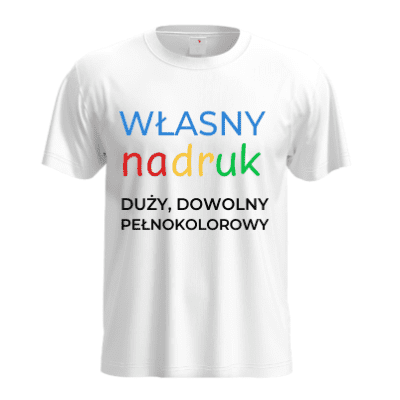 Koszulka bawełniana z nadrukiem