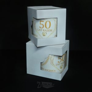 Kubek z zadrukiem w kartoniku