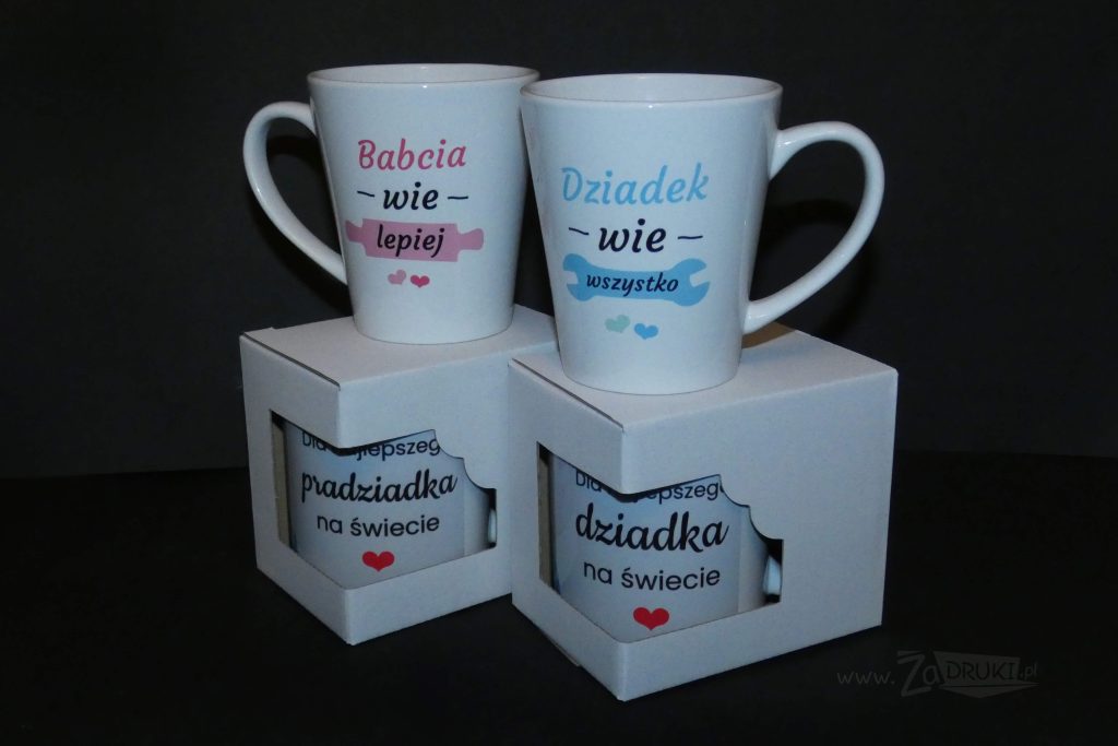 kubek z nadrukiem dla babci